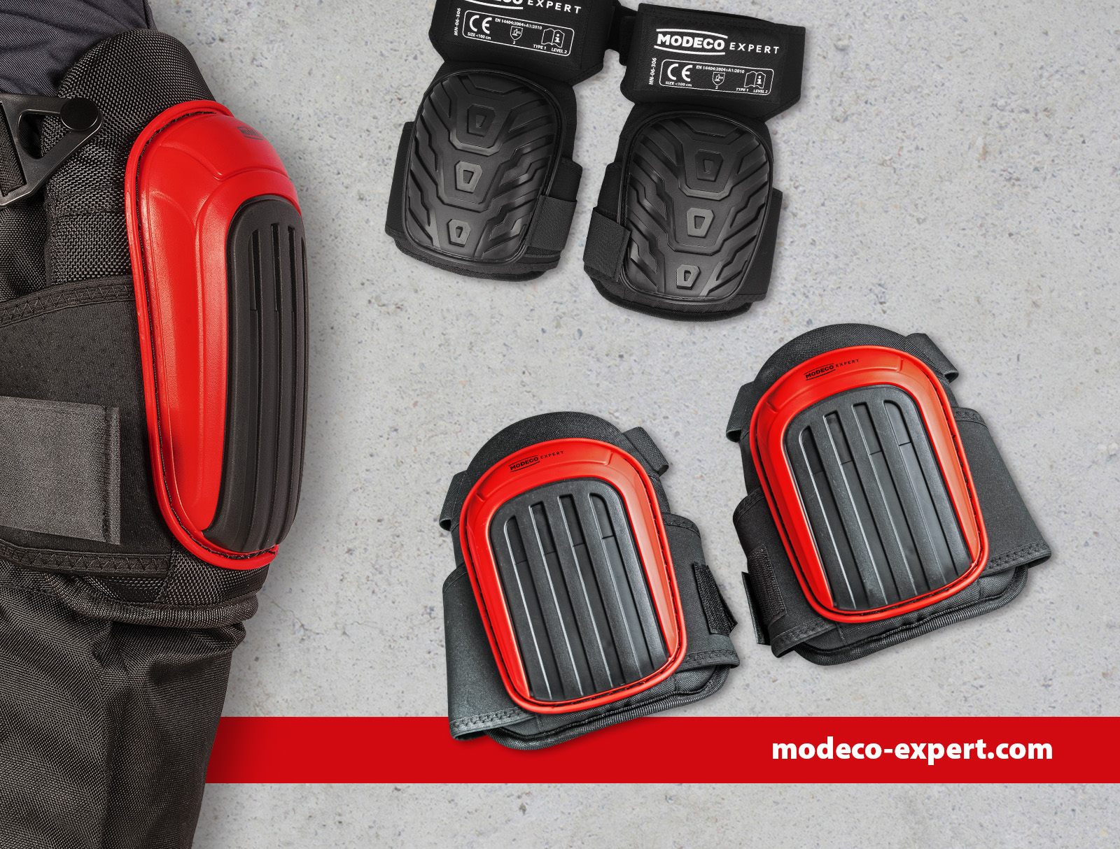 New! Modeco Expert and Home Tools knee pads